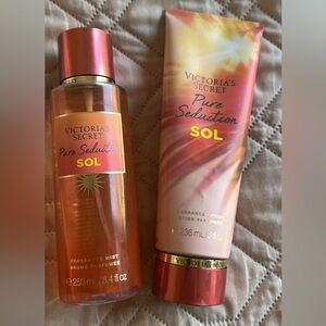 Victoria’s Secret pure seduction sol mist & lotion